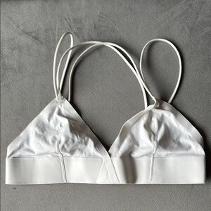 White Triangle Bralette